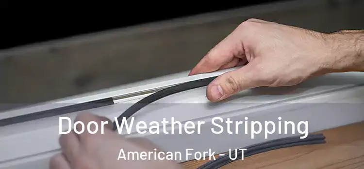 Door Weather Stripping American Fork - UT
