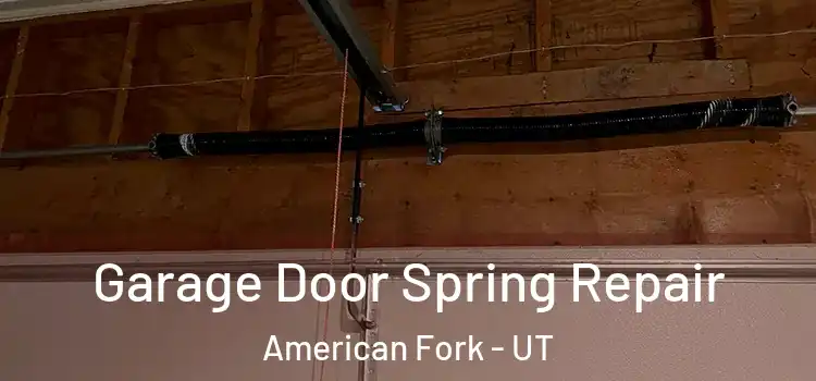  Garage Door Spring Repair American Fork - UT