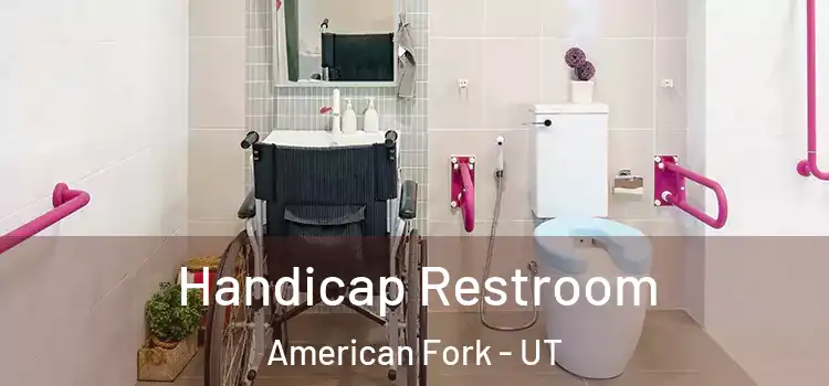  Handicap Restroom American Fork - UT